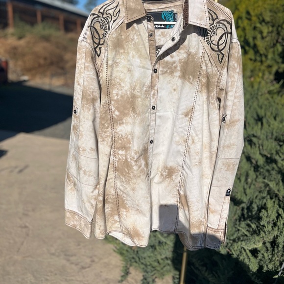 Mens XXL BUCKLE ROAR LONG SLEEVED SHIRT GREAT CONDITION - Picture 2 of 7